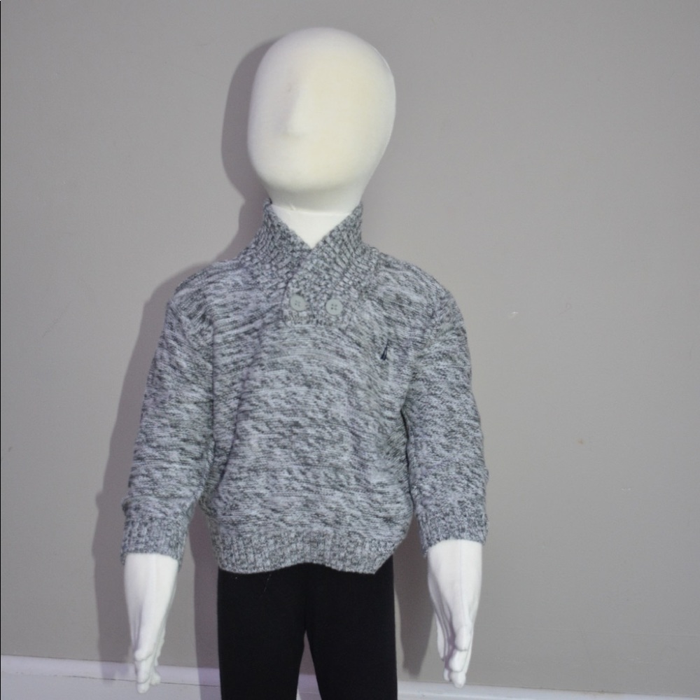 Boy’s Gray Nautica Sweater